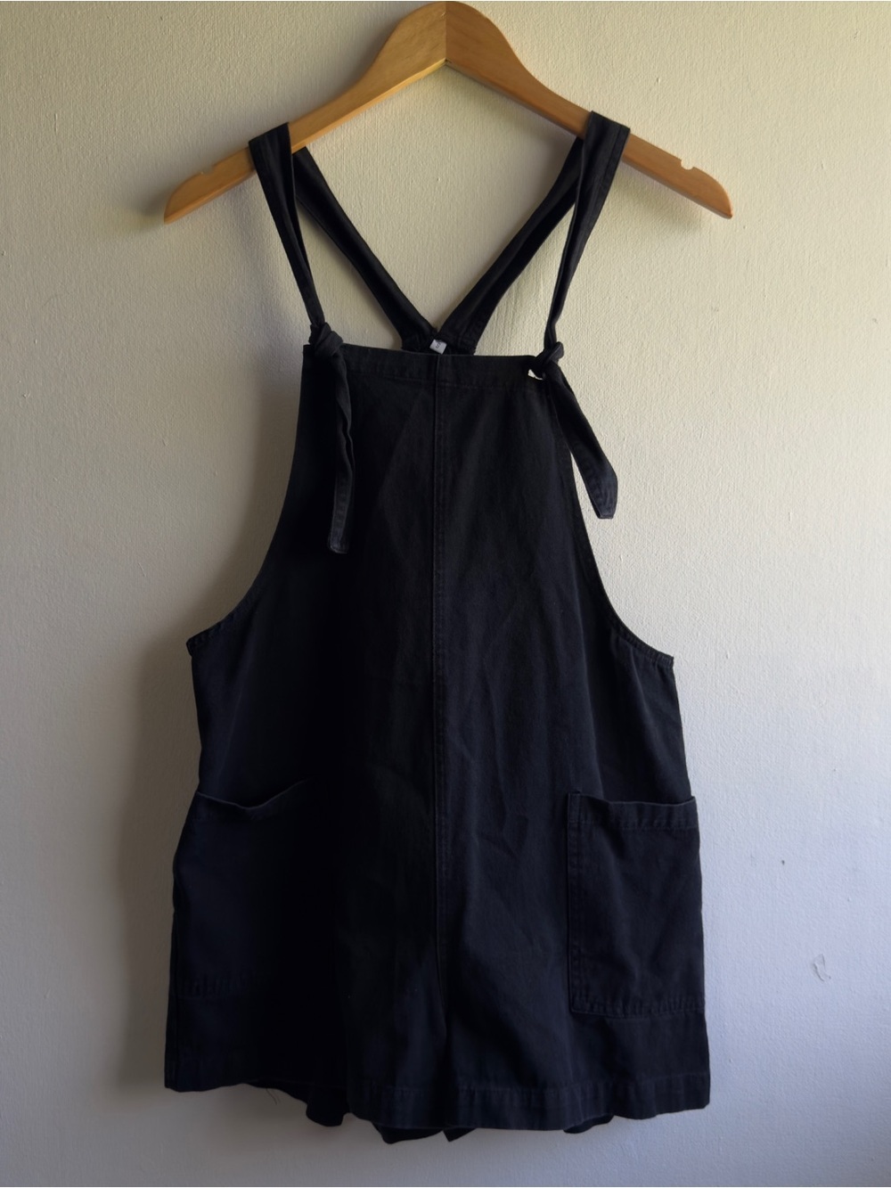 Black Denim Jumpsuit